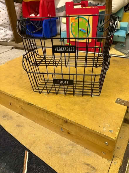 Photo of free 2 x wire baskets (Knotty ash Liverpool) #1