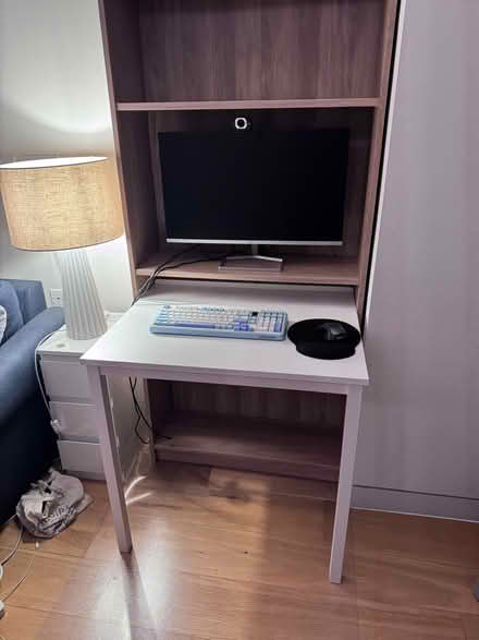 Photo of free Desk (shelves and table combo) (islington EC1V) #2