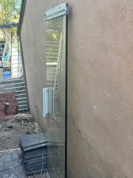 Photo of free Vintage glass doors heavy (echo park silverlake) #2