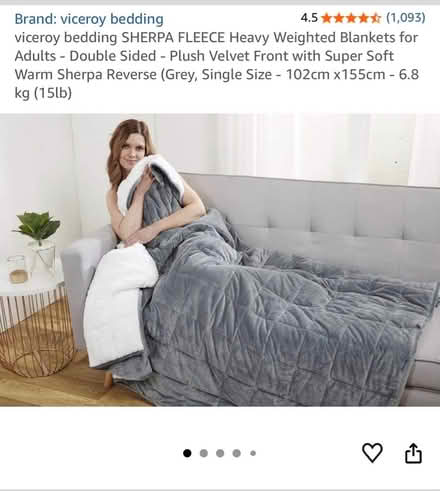 Photo of free Weighted blanket (Pooley Bridge CA10) #1