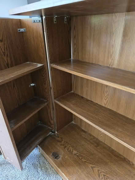 Photo of free Storage cabinet (Milan, just off US 23 exit 27) #4