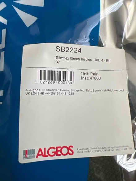 Photo of free Slimflex (Alter It) basic insoles (Blaby, Leicestershire LE8) #2