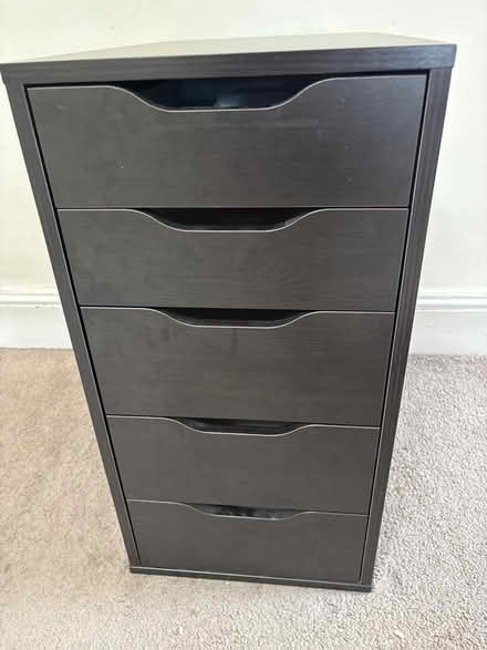 Photo of free Black drawers (Ball Hill CV2) #1