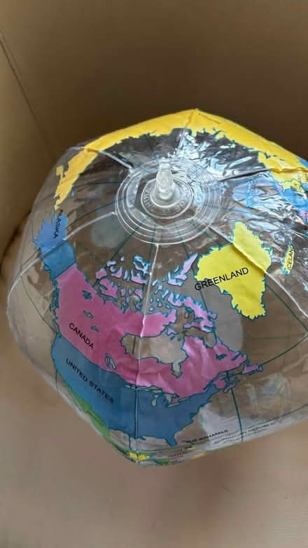 Photo of free Inflatable globe - NEW (Lemsford AL8) #3