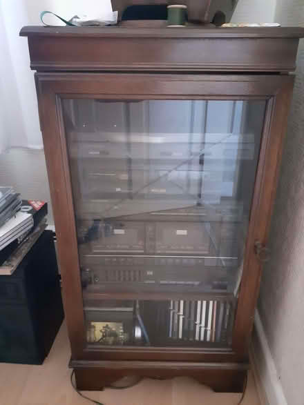 Photo of free Wooden stereo unit (Southport PR8) #1