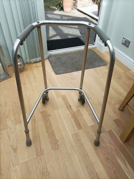 Photo of free Lightweight walking frame with wheels #1