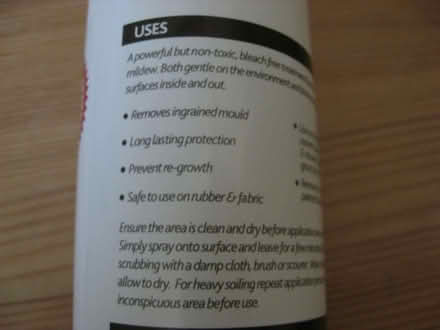 Photo of free Mould & Mildew Remover (Old Kesgrave IP5) #2