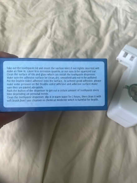 Photo of free New toothpaste dispenser (Hp26ne) #2