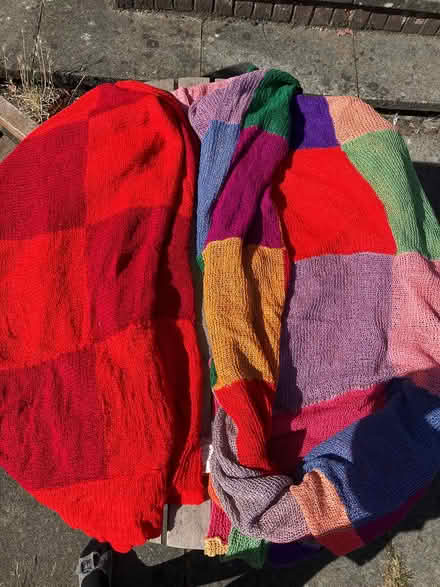 Photo of free 2 knitted blankets (Maidstone ME15) #1