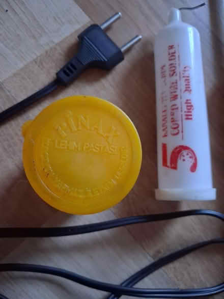 Photo of free Small solder iron + soldering paste (Stoke Newington N16) #2