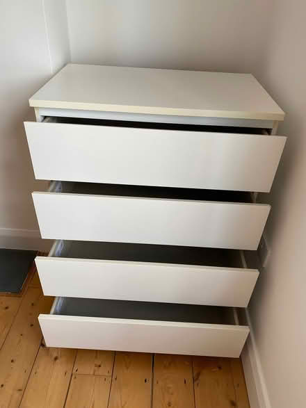 Photo of free 4 drawer chest of drawers (West Looe, Cornwall) #2