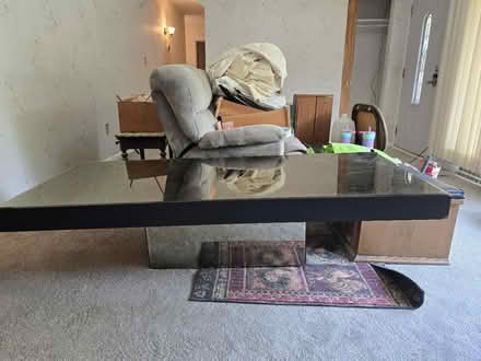 Photo of free MCM mirrored coffee table (Milan, just off US 23 exit 27) #4
