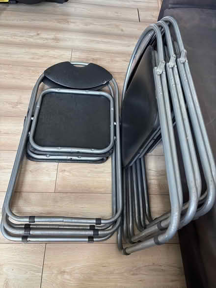 Photo of free Foldable Chairs x6 (Plaistow E13) #3