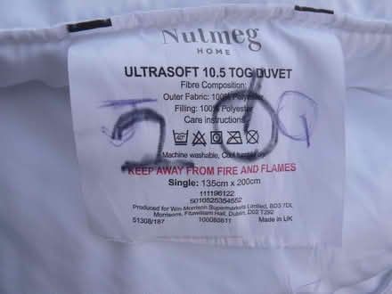 Photo of free Single bed size polyester duvet 10.5 tog Clean VGC (Kempsey WR5) #2