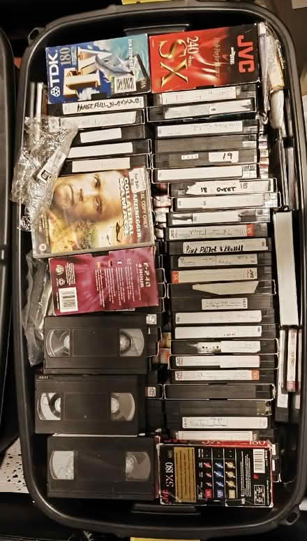 Photo of free 100+ Reusable VHS Cassette Tapes (Cockfosters EN4) #1