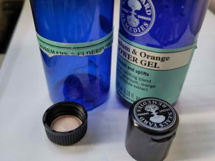 Photo of free 2 plastic shower gel bottles (Henleaze Ward BS9) #1