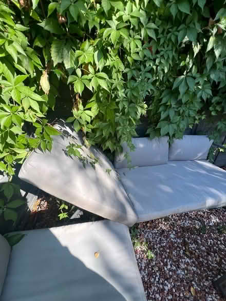 Photo of free Outdoor L Shaped Sofa and Table (East Dulwich SE22) #3