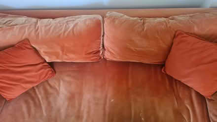 Photo of free Made.com orange sofa (Upper Holloway N19) #3