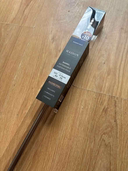 Photo of free New curtain pole (PO22 Bognor) #1