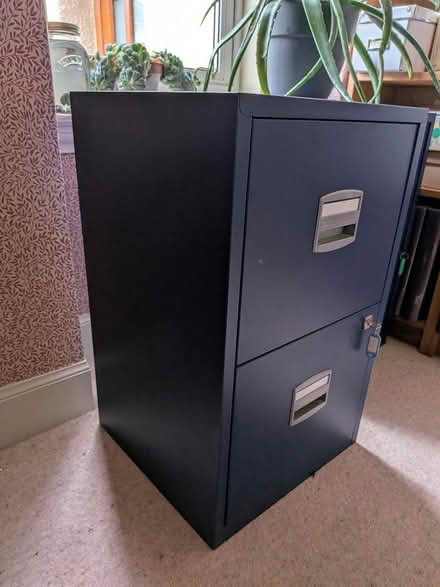 Photo of free Two-drawer filing cabinet (Morningside EH10) #1