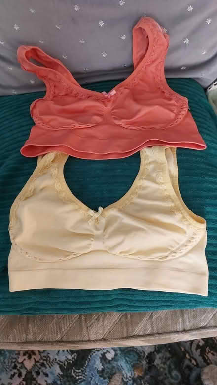 Photo of free (pack 3) x4 throw on bras size med (dorset BH12) #3