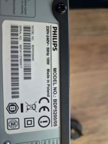 Photo of free Philips blueray dvd (Cherry Willingham LN3) #2