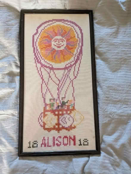 Photo of free Framed cross stitch (Shippon OX13) #1