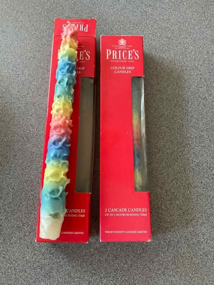 Photo of free 3 x colour drip candles (Chessington KT9) #1
