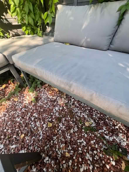 Photo of free Outdoor L Shaped Sofa and Table (East Dulwich SE22) #4