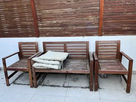 Photo of free IKEA outdoor chairs furniture (Hammersmith w69) #2