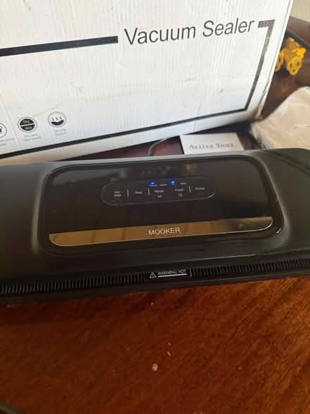 Photo of free Mooker Vacuum Sealer (West San Jose) #4