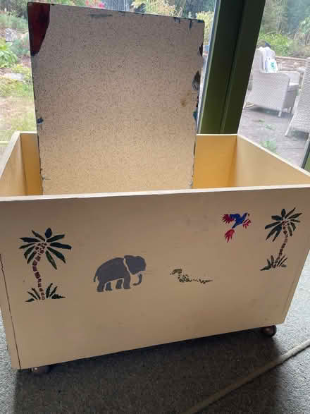 Photo of free Children's table and chairs for 3-4 year olds and toy box (Damsells Cross GL6) #2