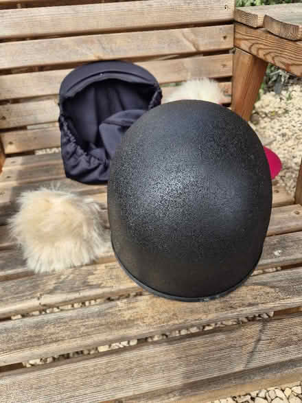 Photo of free Junior horse riding helmet (Winyates Green B98) #2