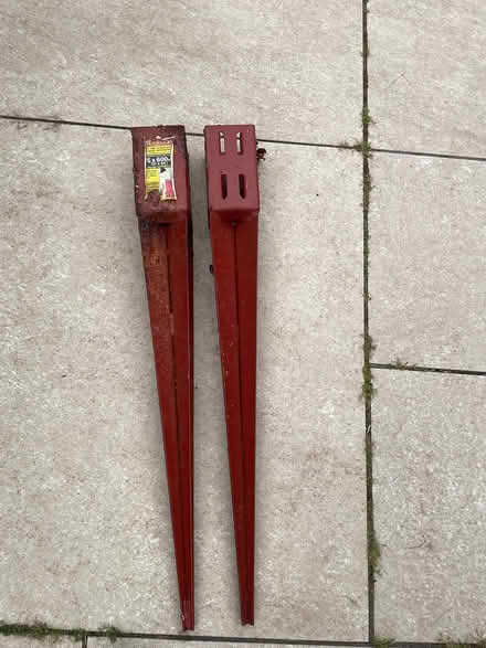 Photo of free 2 Metposts (Groby LE6) #1