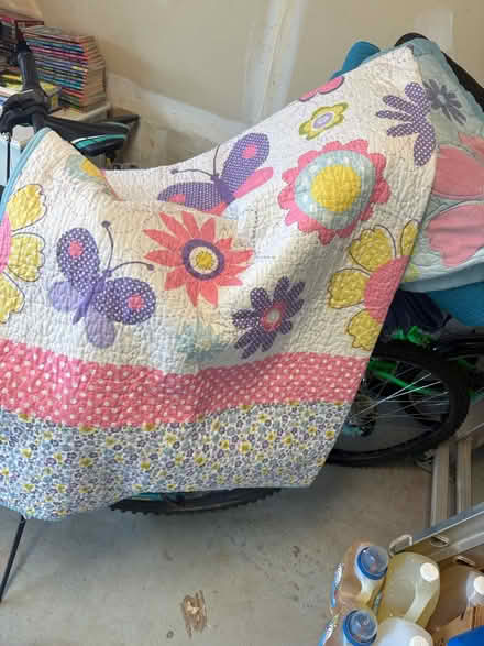 Photo of free Twin size quilt (Palladian way & Bishops Glen) #2