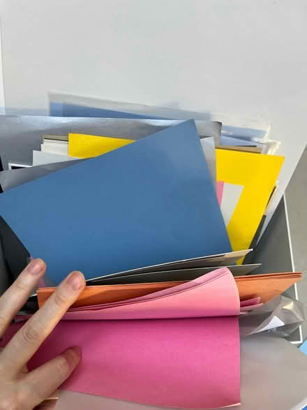 Photo of free Muji Box Smythson paper samples (Hammersmith W69) #1