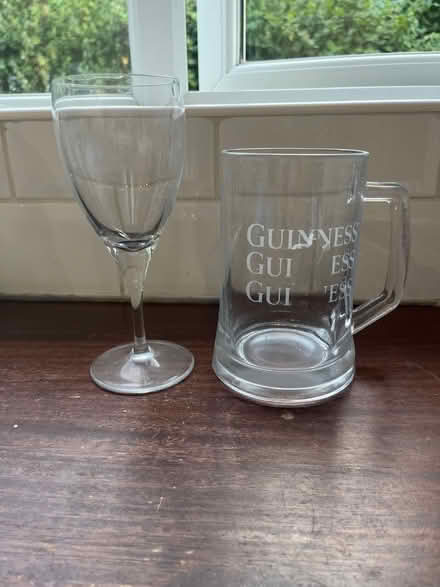Photo of free Pint and wine glasses (Fairfield Park BA1) #1