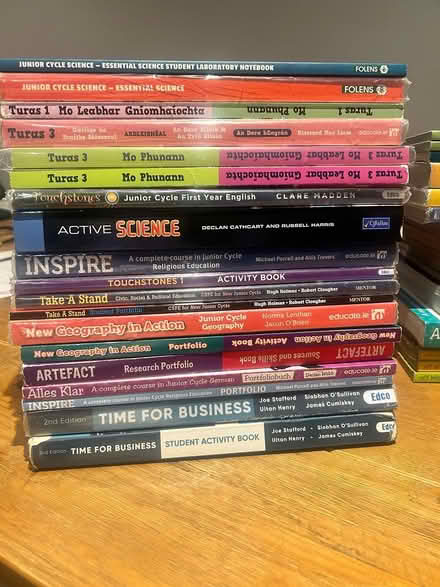Photo of free Junior cert school books (Southside) #2