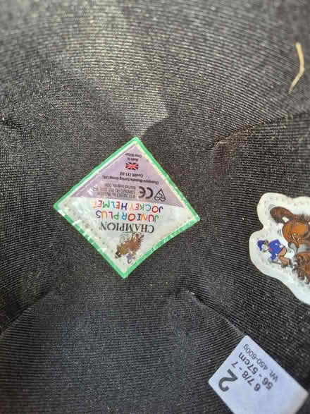 Photo of free Junior horse riding helmet (Winyates Green B98) #4