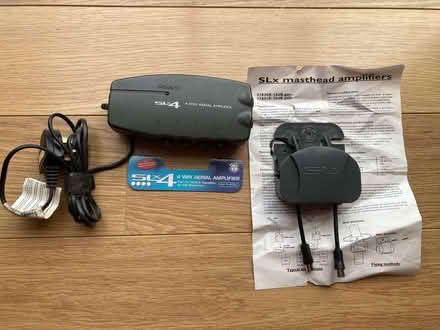 Photo of free TV masthead amplifier and power supply (Whitegrove RG42) #1