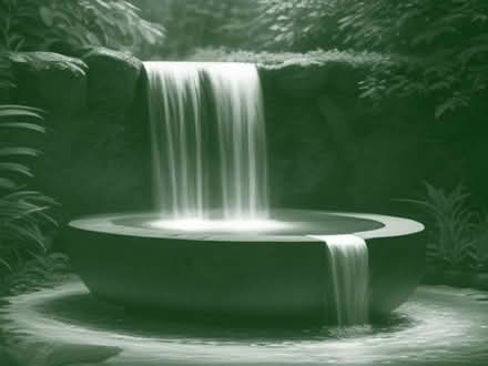 Photo of Solar powered fountain or waterfall (Carbis Bay TR26) #1