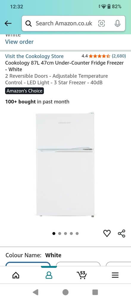 Photo of free Fridge freezer (TW16 7PE) #1