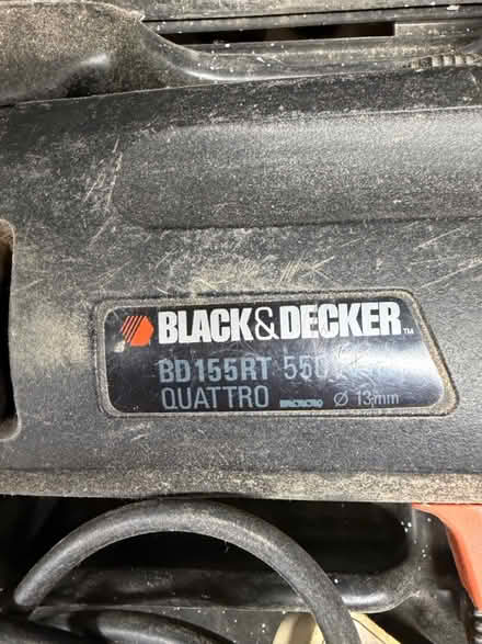 Photo of free Black & Decjer corded drill (Leicester LE2 Aylestone) #2