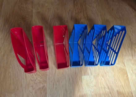 Photo of free Selection of plastic Magazine Files or Magazine Holders (Purley on Thames RG8) #1