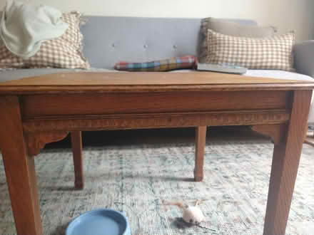 Photo of free Solid wood coffee table (Malvern Vale WR14) #2
