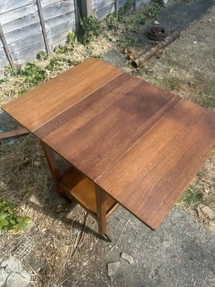 Photo of free Vintage wood leaf table (Thornton Heath CR7) #3