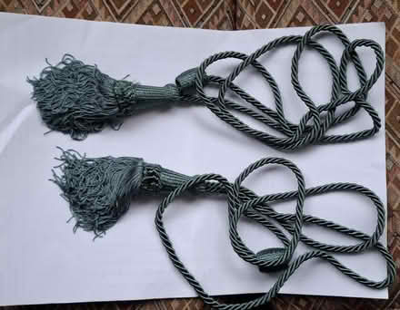 Photo of free Curtain Tie-Back Cords with Tassle (x2) (Harrogate HG1) #1