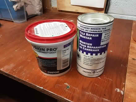 Photo of free Tile project stuff (Carlingwood) #1