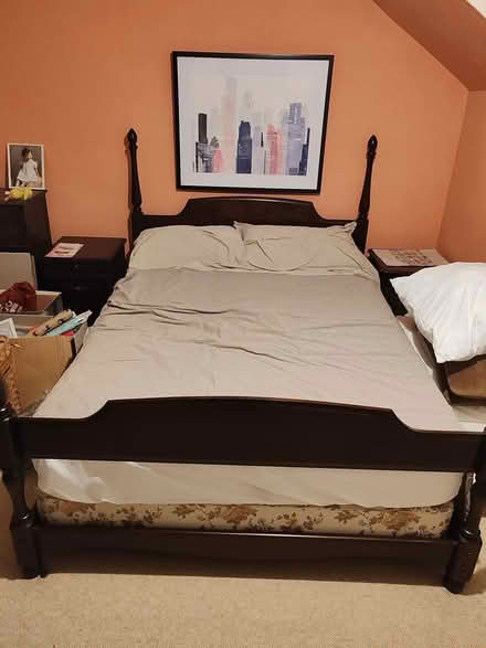 Photo of free Bed (inc matt) and other furniture (Bengeo) #1