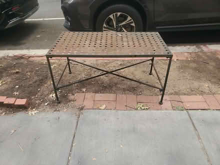 Photo of free Metal outdoor coffee table (Adams Morgan) #3